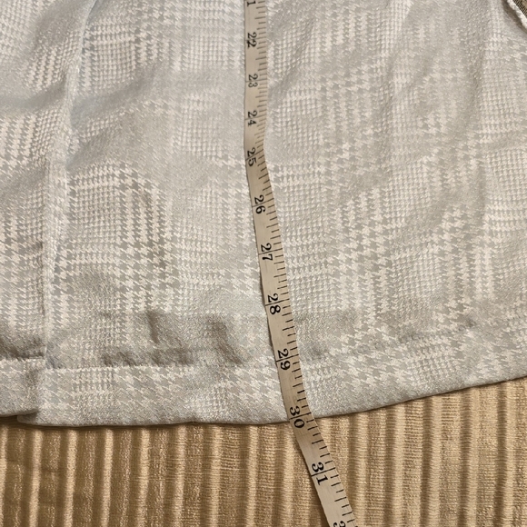 Oscar de la Renta Light Gray Pajama Top - Picture 15 of 16